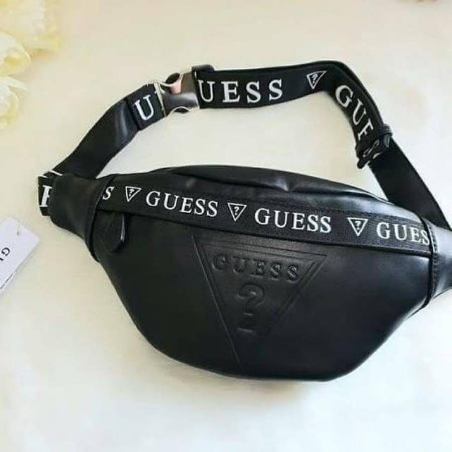Guess Waist Bag in Black Color