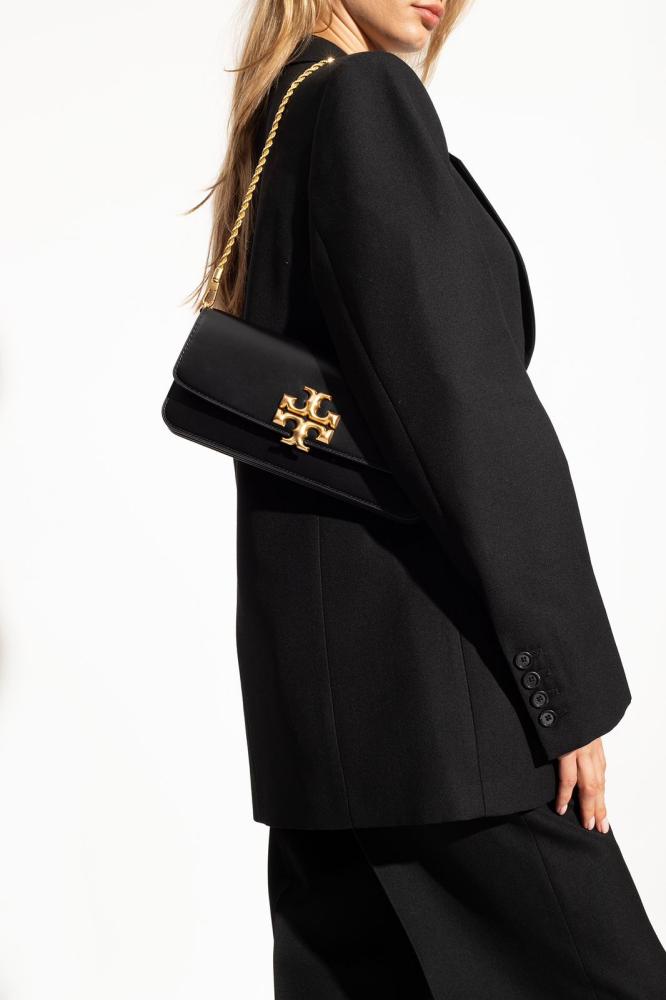 Tory Burch Eleanor leather clutch bag
