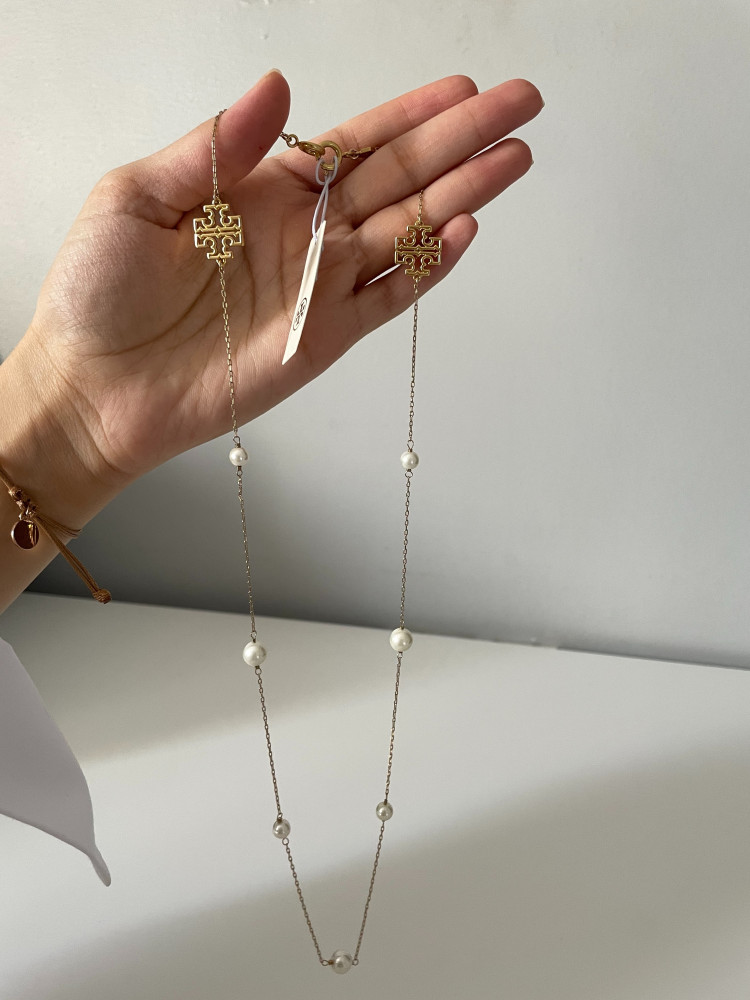Tory burch long necklace