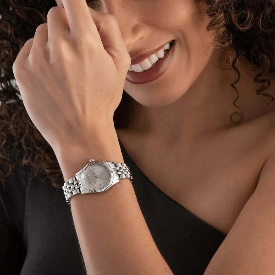 Michael Kors Lexington Three-Hand Two-Tone Stainless Steel Watch