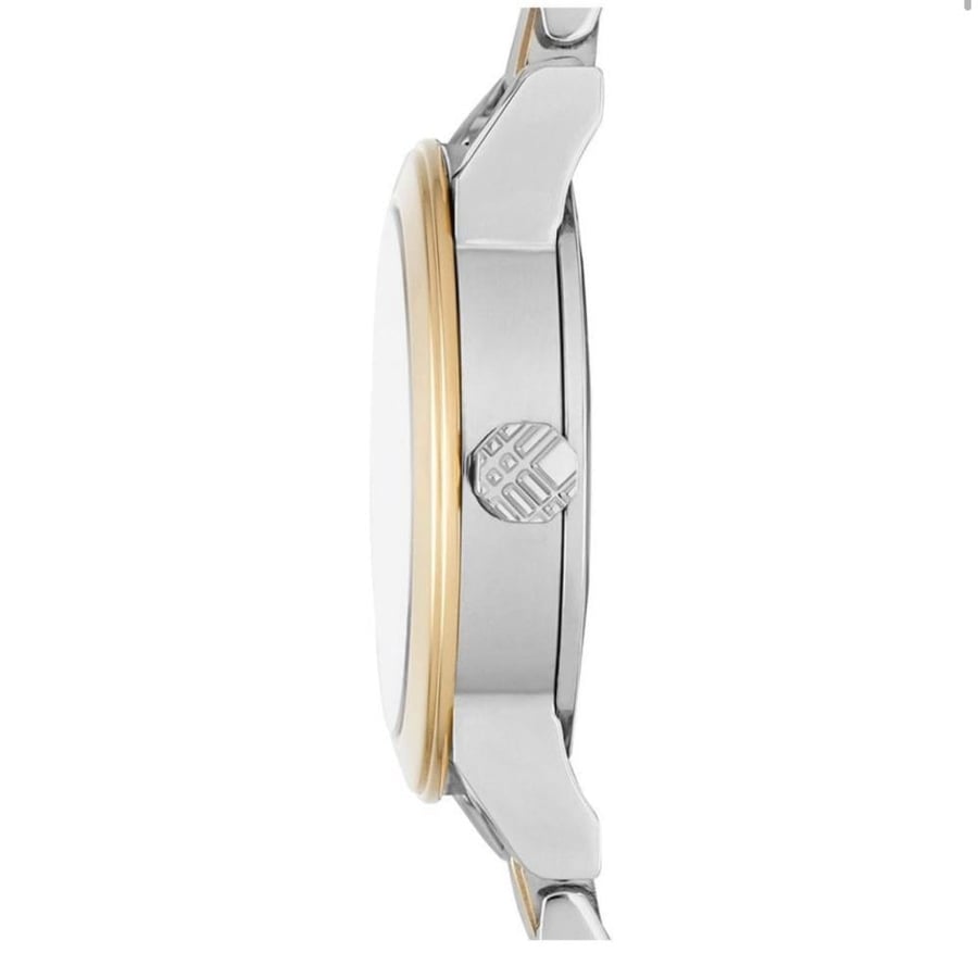 BURBERRY BU9217 Ladies Two Tone The City Watch