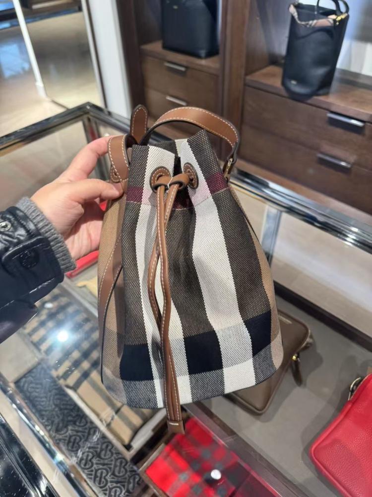 Burberry small bucket bag