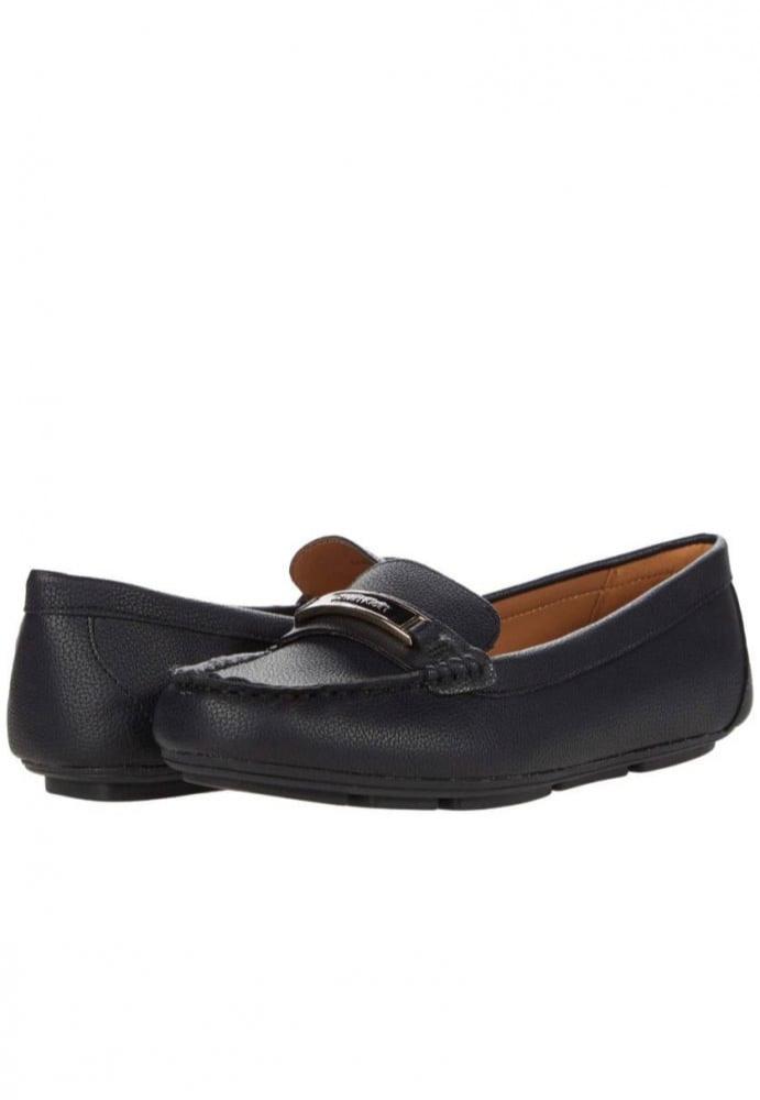 Calvin Klein Black Flat Shoes Lunasi