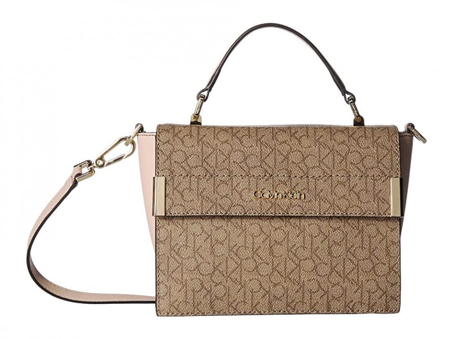 Calvin Klein Raelynn Signature Crossbody Bag