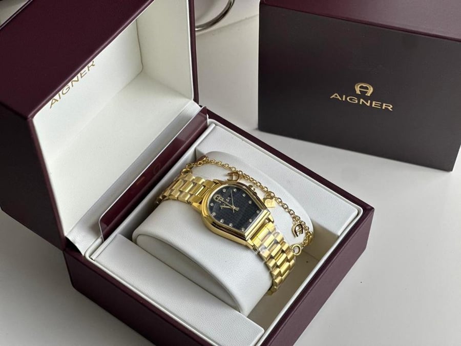 Aigner ELBA ladies watch stainless steel with bracelet