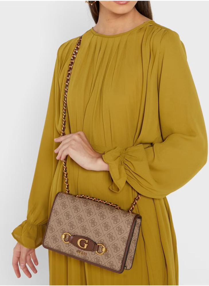 Guess Izzy Khaki Color Bag
