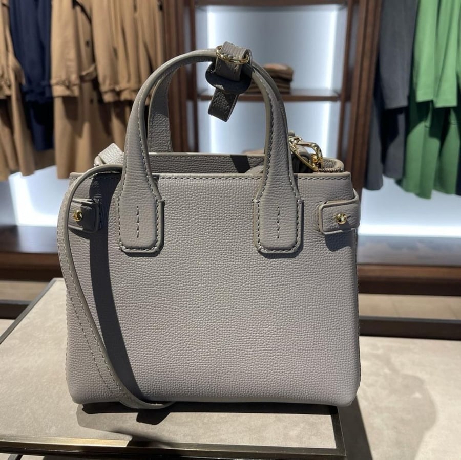 Burberry Baby Banner in Gray Color