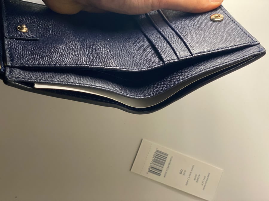 Tory Burch Wallet Saffiano Leather