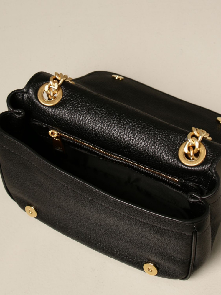 MOSCHINO SHOULDER BAG WITH LETTERING LOGO