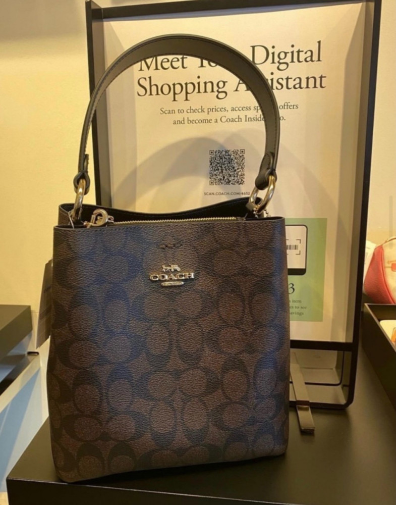 Coach bucket bag