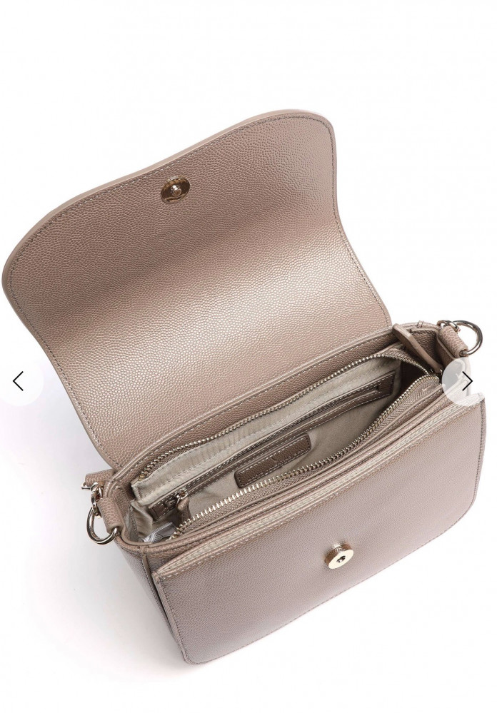 alentino bags divina top-handle crossbody bag taupe