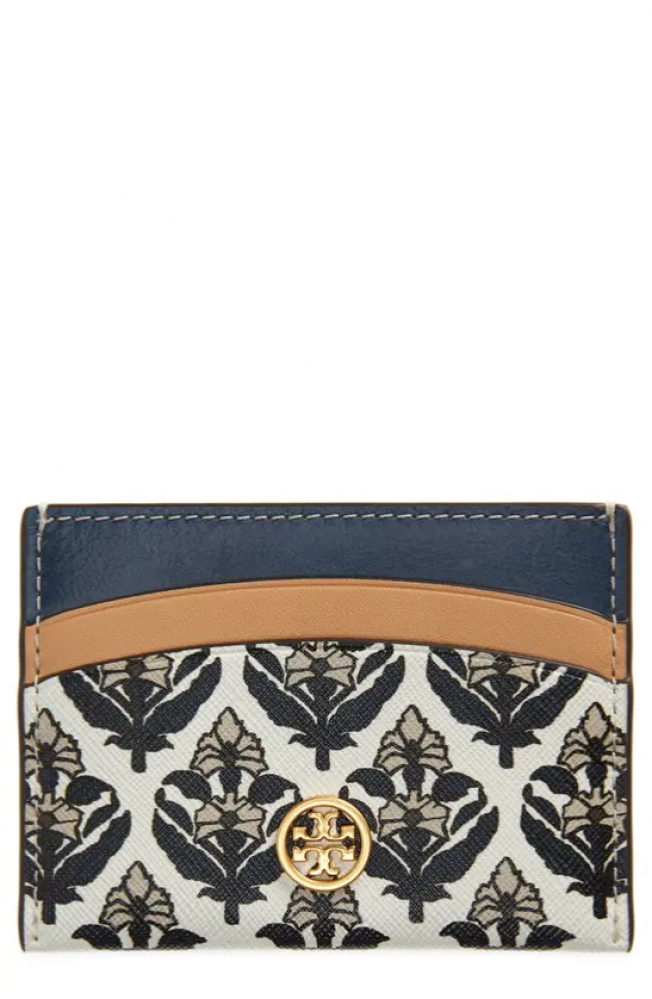 Tory Burch Floral Card Case
