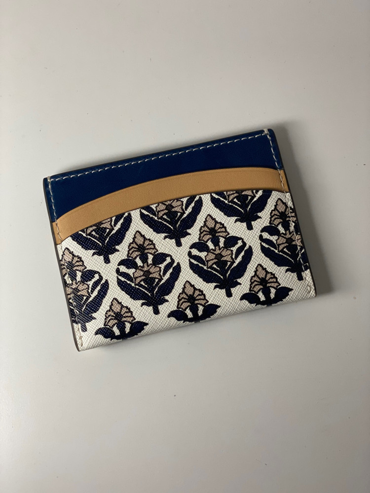 Tory Burch Floral Card Case
