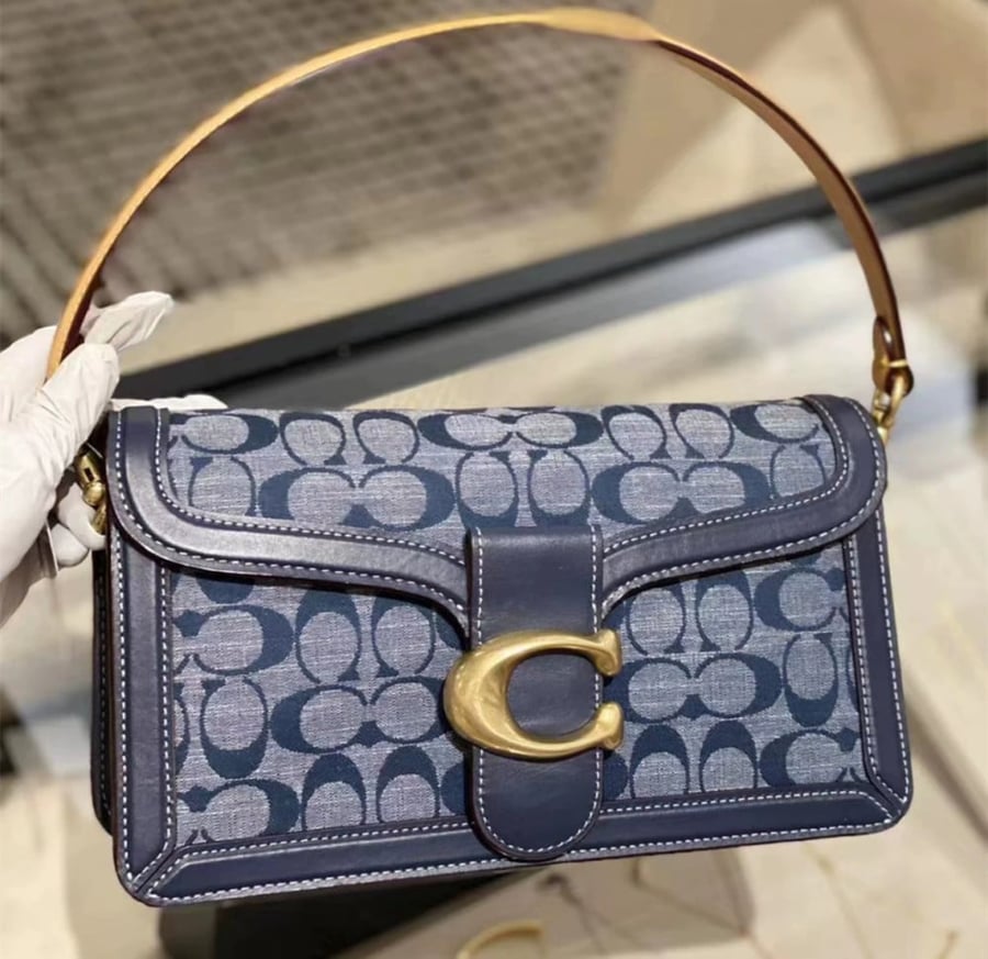 Coach Tabby Bag in dark Blue Color