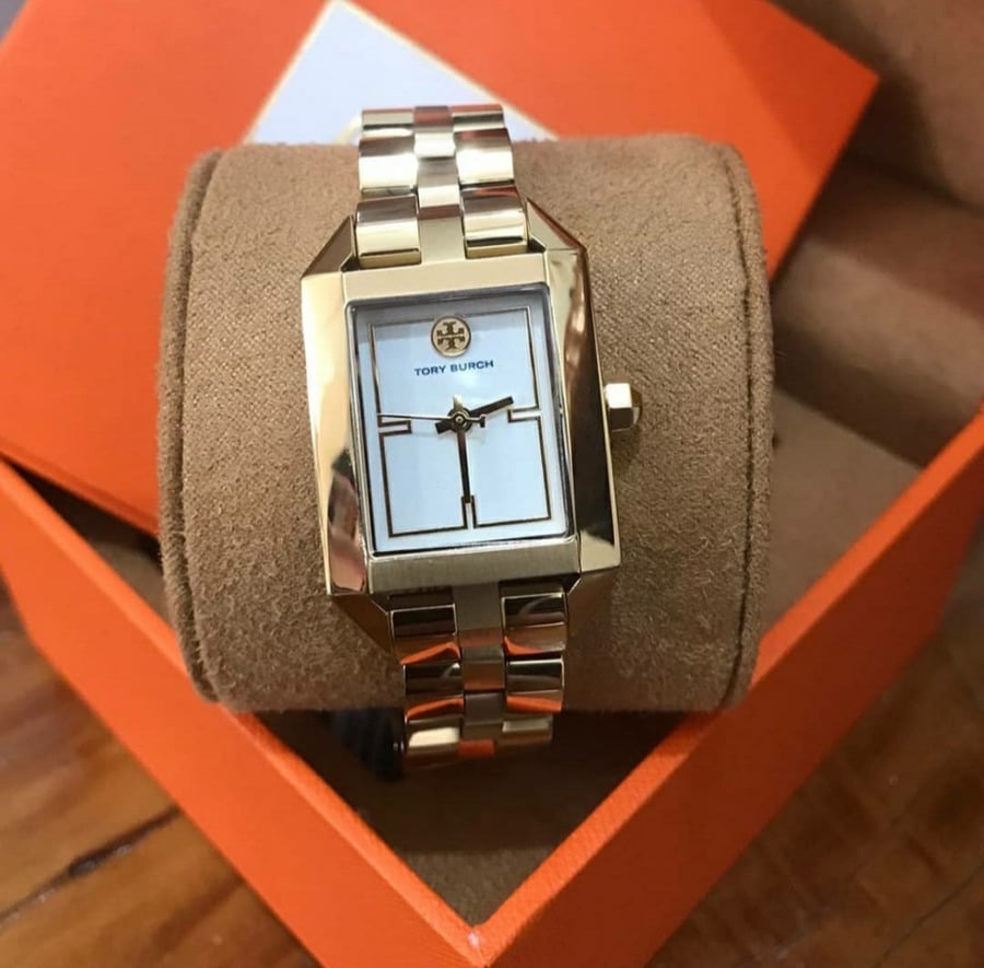 Tory burch gold watch