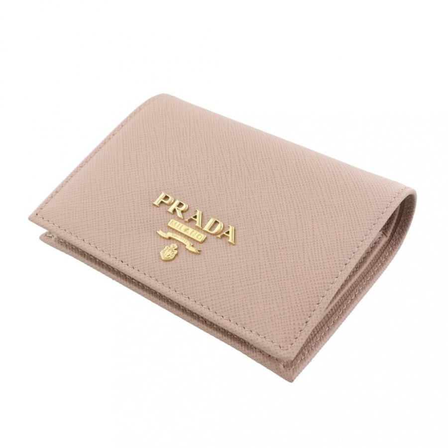 Prada Fold wallet in Nude Color