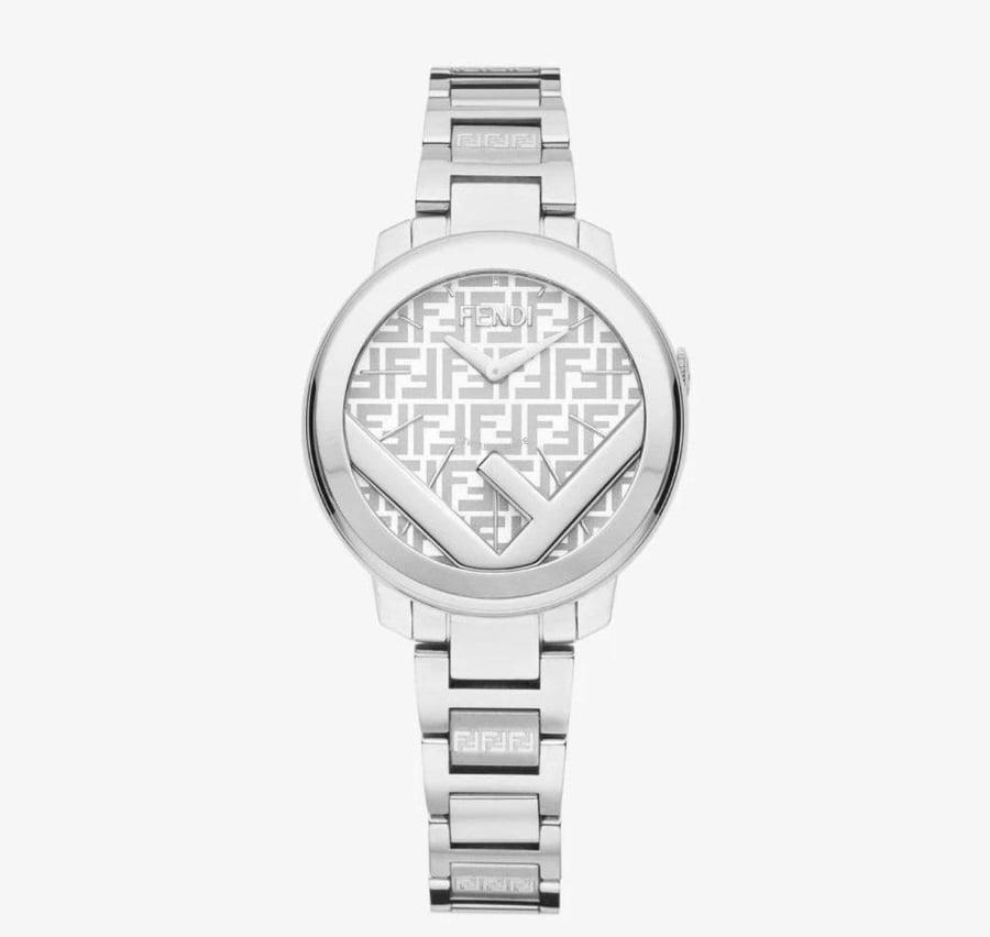 Fendi F is Watch Silver Colour 36 mm