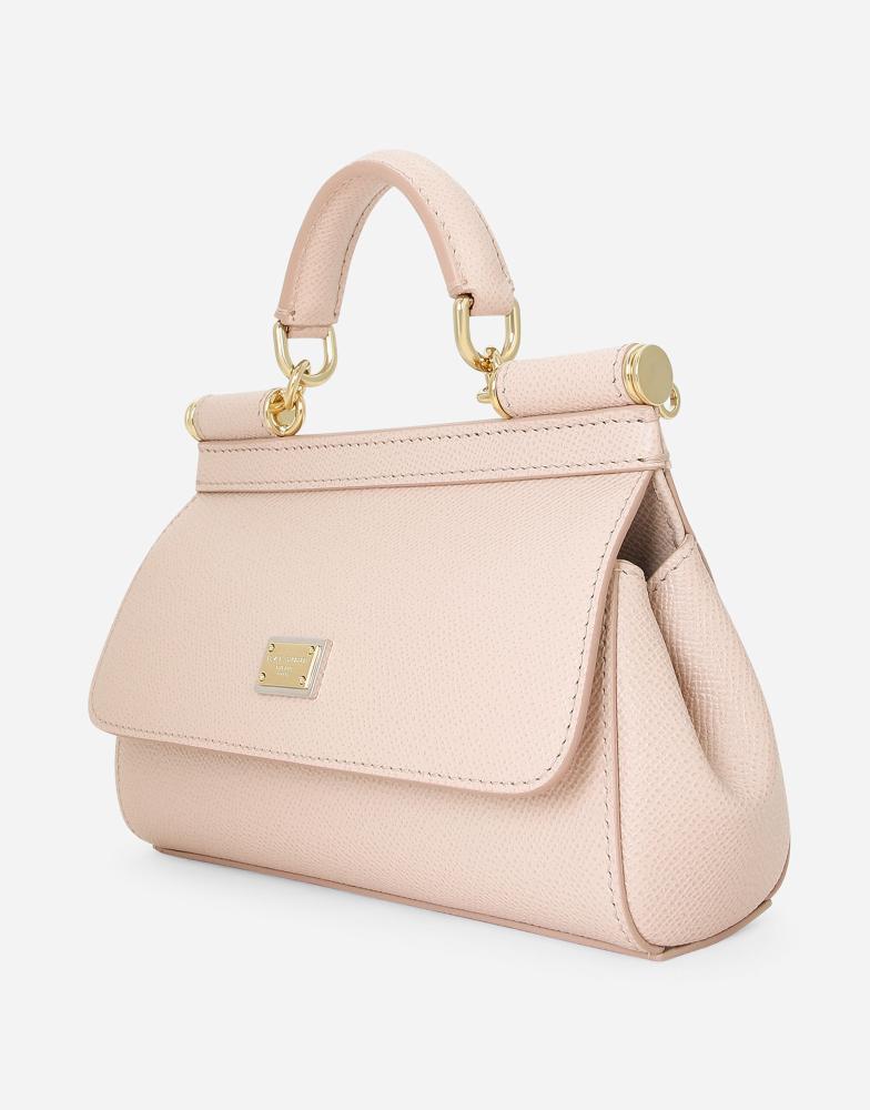 DOLCE&GABBANA Sicily Mini leather crossbody bag