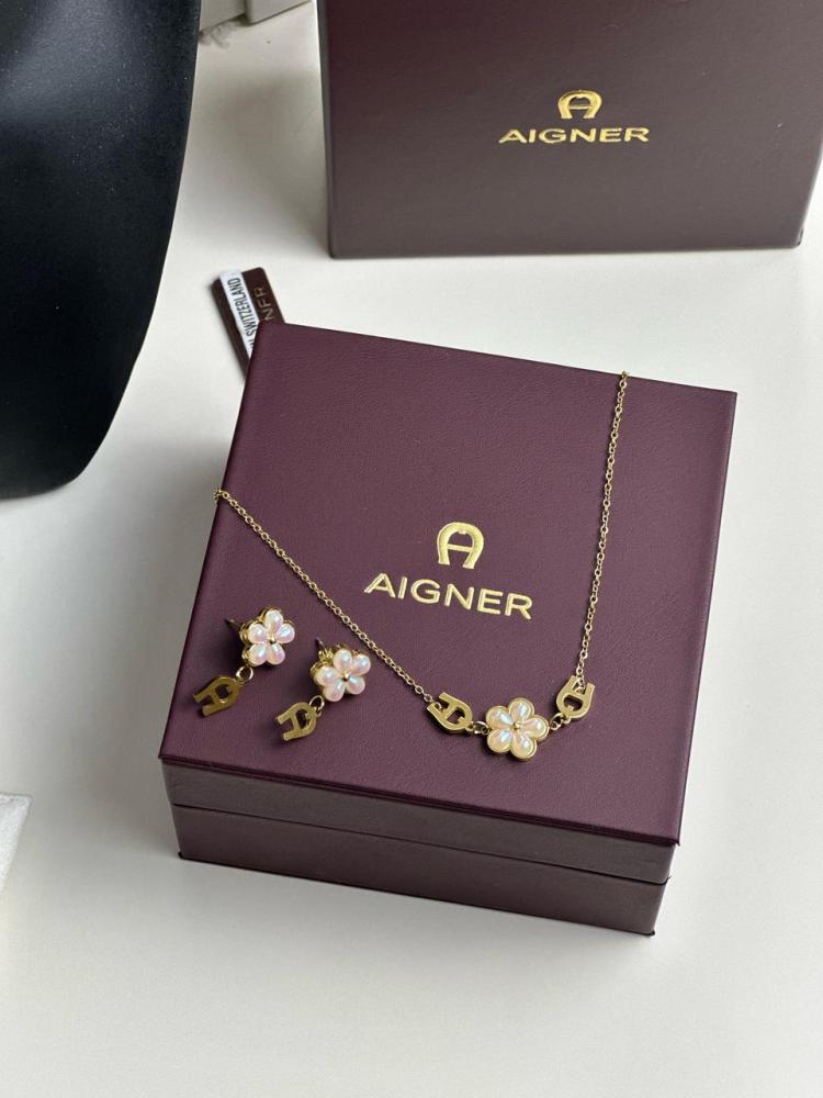 Aigner Necklace and Earrings set