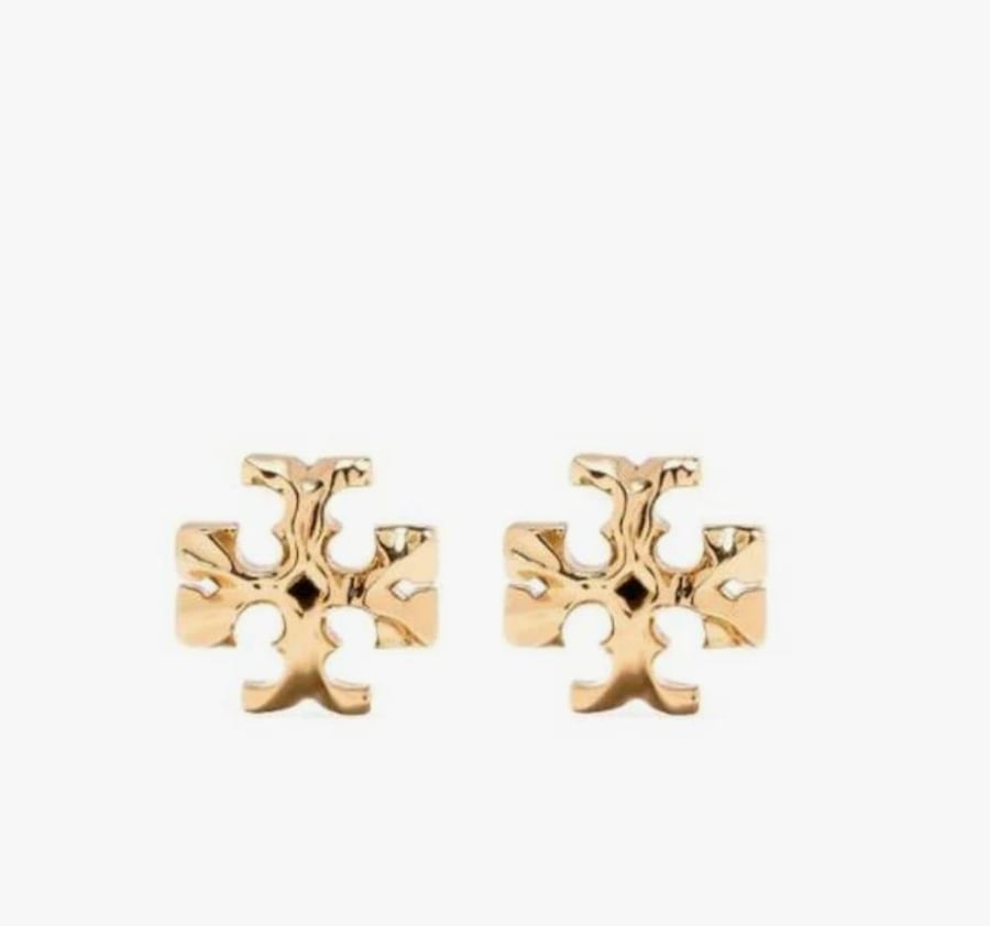 Tory Burch Roxanne Stud Earrings Gold