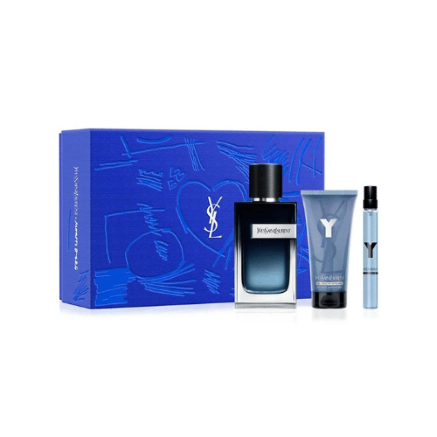 Y EAU DE PARFUM 100ML & 10ML & Y SHOWER GEL 50ML BUNDLE
