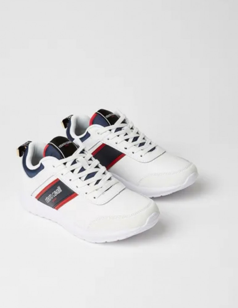 Roberto Cavalli sport white shoes men