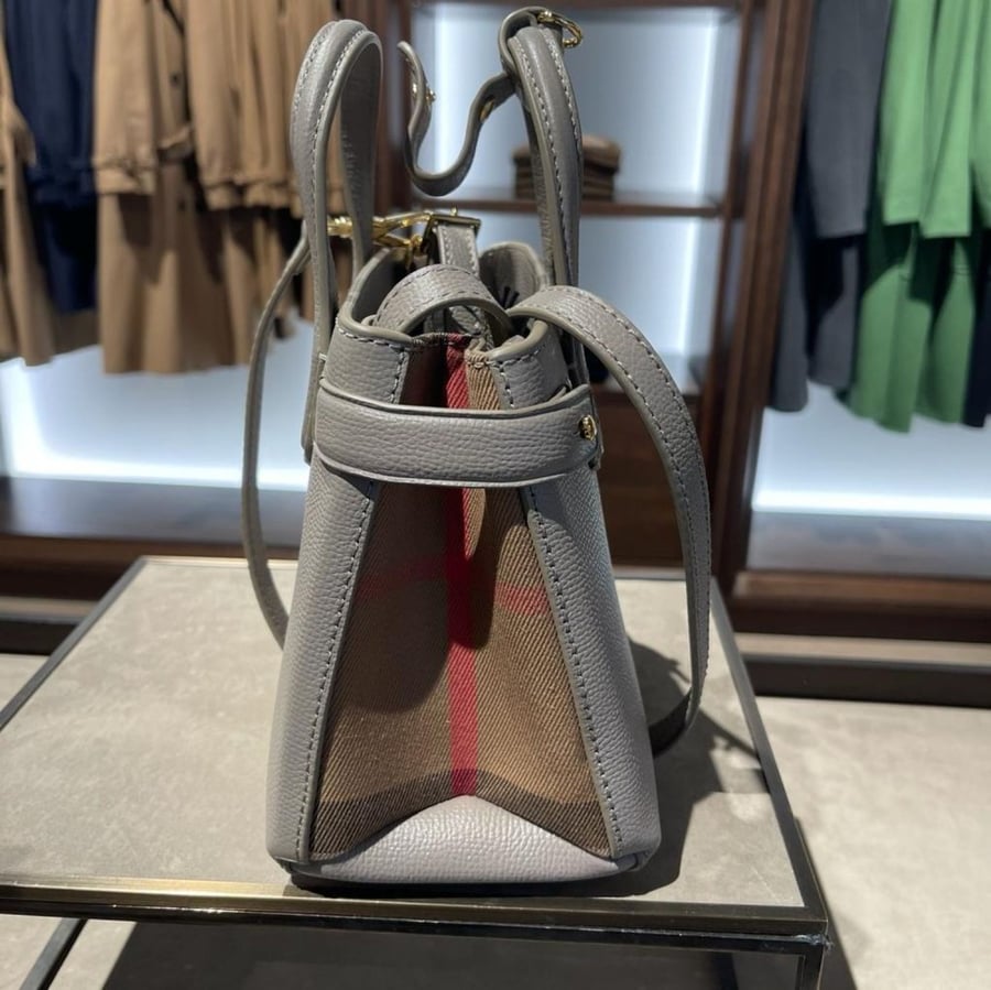 Burberry Baby Banner in Gray Color