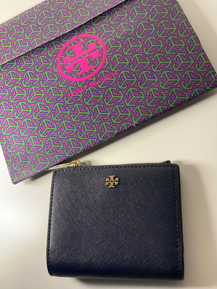 Tory Burch Wallet Saffiano Leather