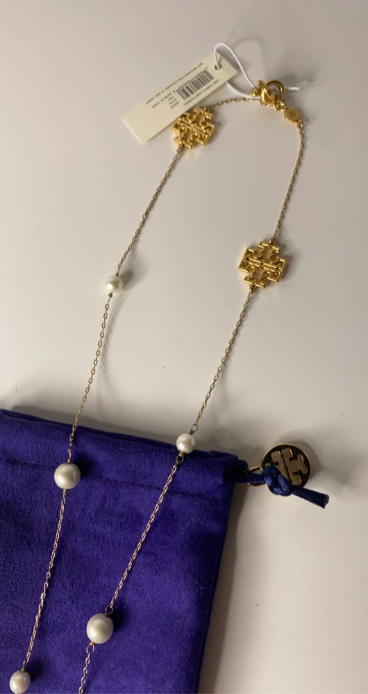 Tory burch long necklace