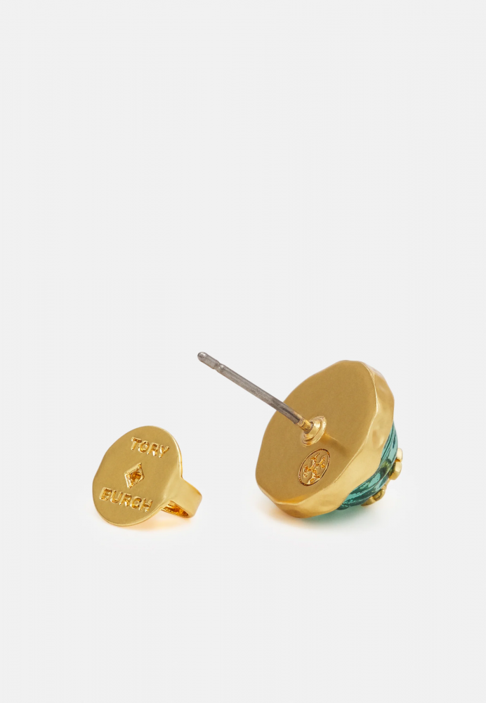 TB ROXANNE SEMIPRECIOUS CIRCLE-STUD EARRING