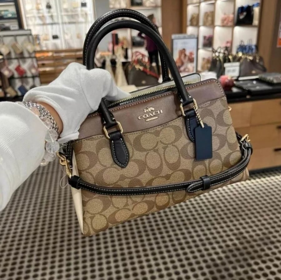 Coach mini Signature Canvas