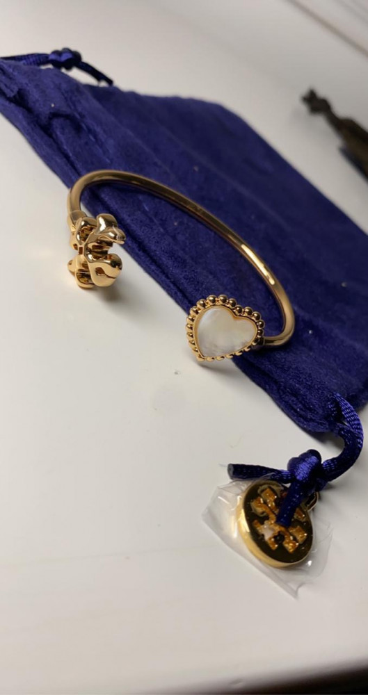 Tory Burch Roxanne Heart Cuff