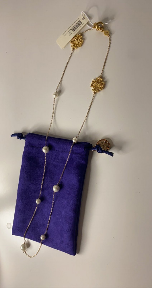 Tory burch long necklace