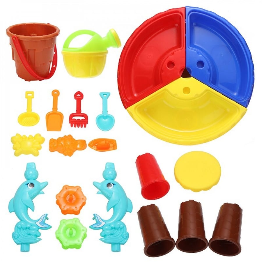 Sand and water table - round