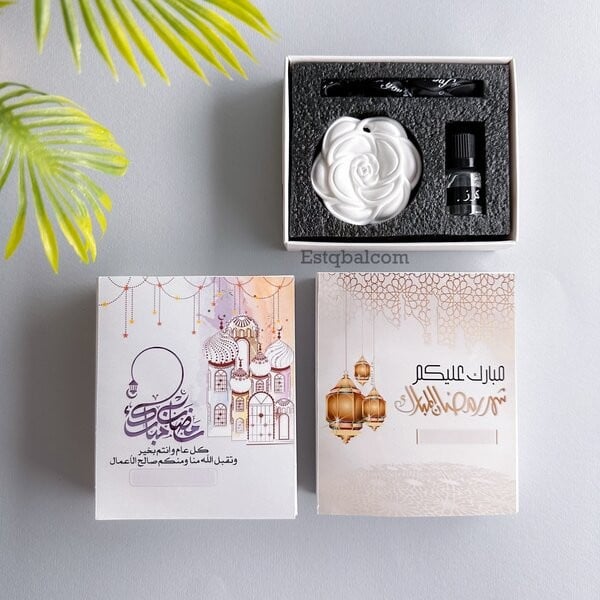 درزن 12 قطعة فواحة سيارة ثيم رمضان