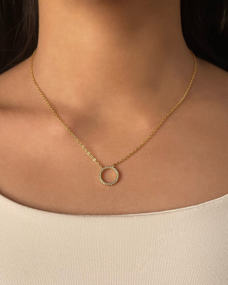 Gold OLA necklace
