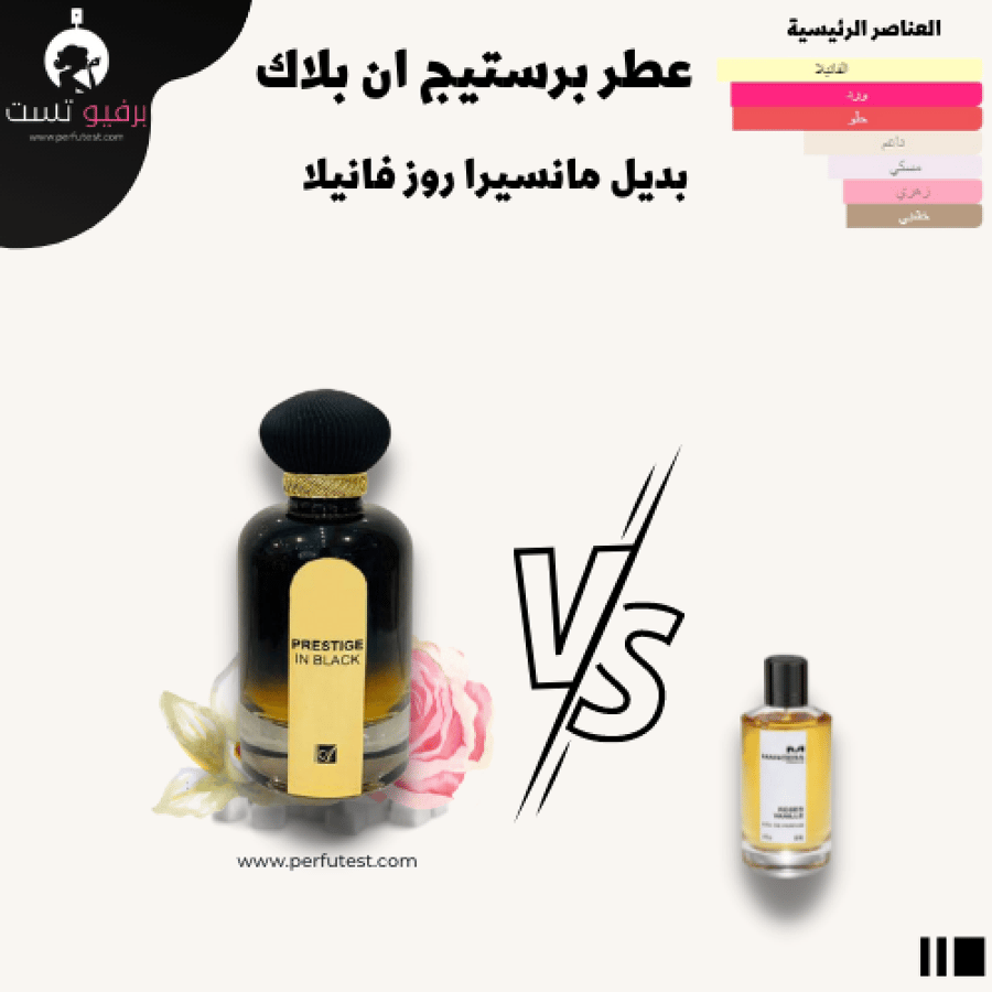 عطر برستيج ان بلاك - 100 مل