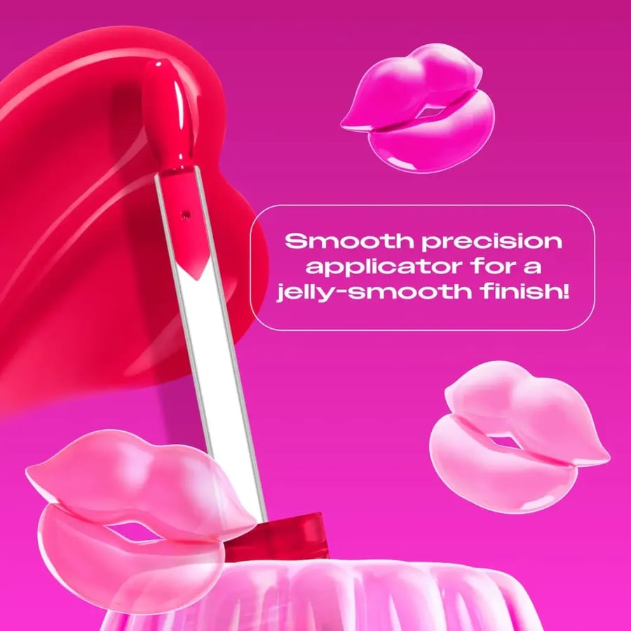 نيكس ملمع شفاه ليب جلوس جيلي جوب - 14 Cherry Jelly Red