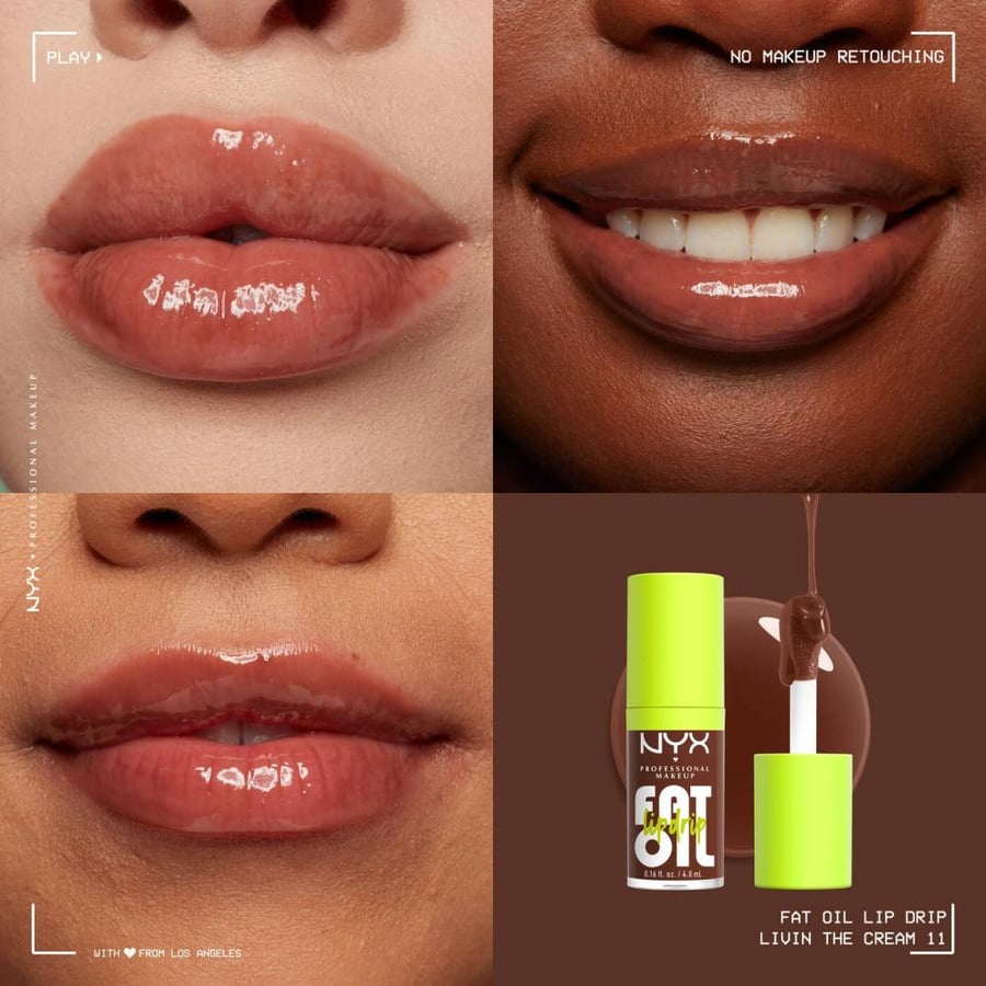 نيكس قلوس ملمع شفاه فات اويل دريب - 11 Livin The Cream