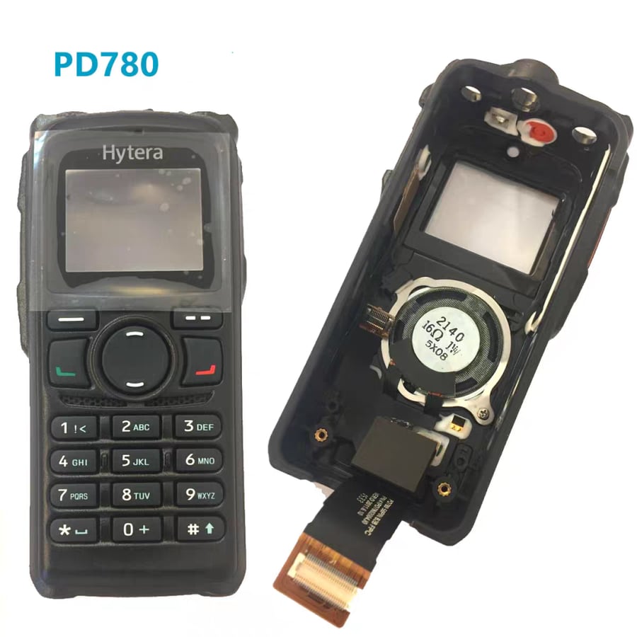 غلاف جرم  هيتيرا الأصلي PT580H PT580H PLUS   إصلاح جهاز الاتصال اللاسلكي المحمول باليدHytera Hytera Original PT580H PT580H PLUS Shell Cover Repair Handheld Walkie Talkie