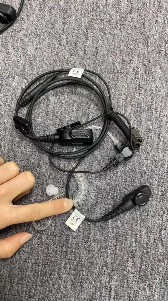 سماعة اذن  Hytera walkie-talkie PD780 PD700 PD780G PH580 air duct EAN23 headset