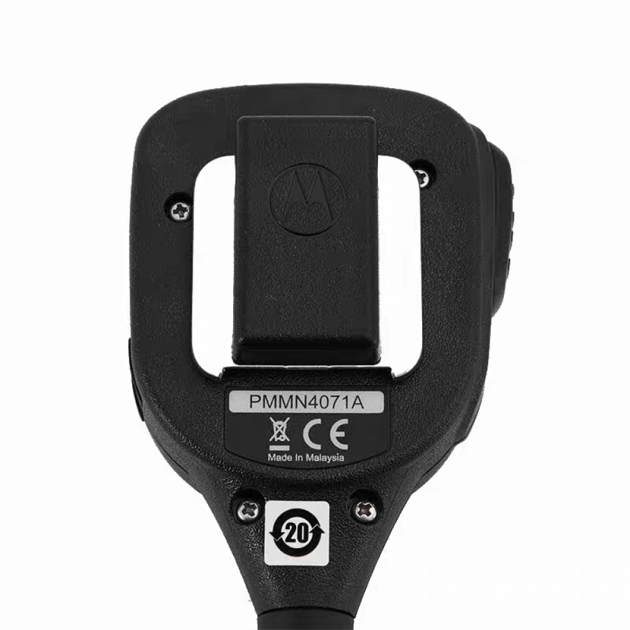 سماعة وميكرفون يدوي لجهاز موترلا MTP3100, MTP3250, MTP3500, MTP3550 Motorola Remote Speaker Microphone PMMN4078A