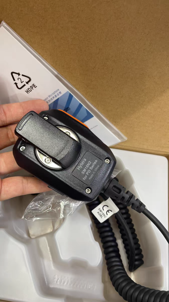 سماعة وميكرفون هيترا Hytera IP67 waterproof speaker microphone SM18N2 PD780 PD700