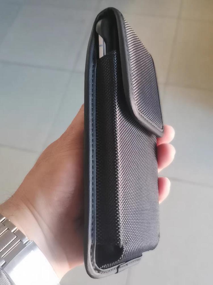 حقيبة خصر للهاتف المحمول  مزدوجة الطبقات خاصة   مصنوعة من النايلون 1680D حقيبة خصر رياضية ترفيهية للشحن حقيبة MOLLE