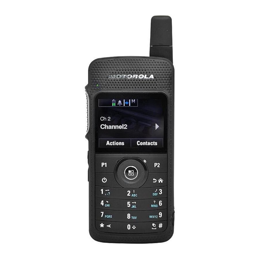 إطار أمامي وهيكل جهاز راديو رقمي محمول من طراز Motorola MOTOTRBO SL4000