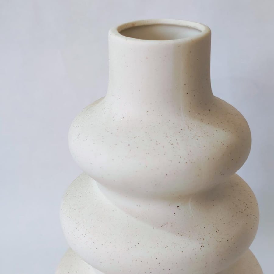 زهريات طراز بوهيمي طبقات عريضة