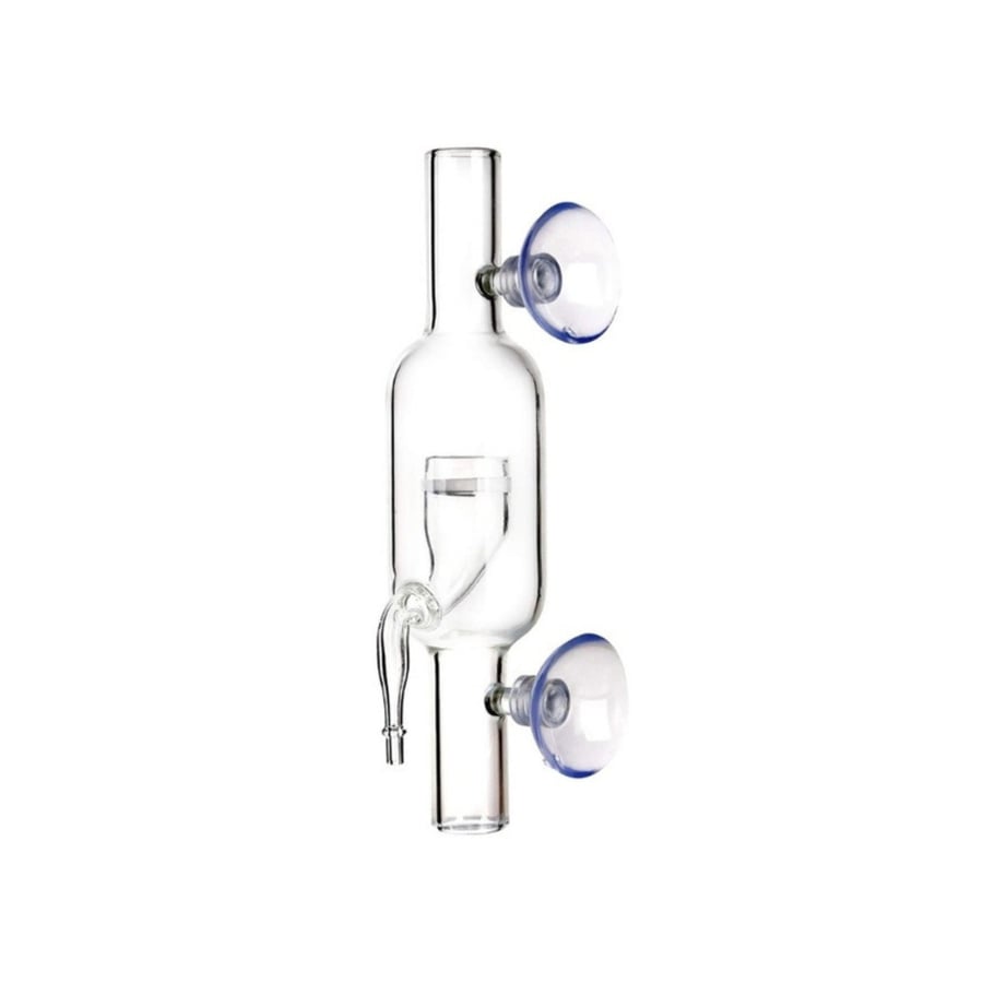 co2 diffuser inline glass دفيوز حقن الغاز داخل الماء مباشرة