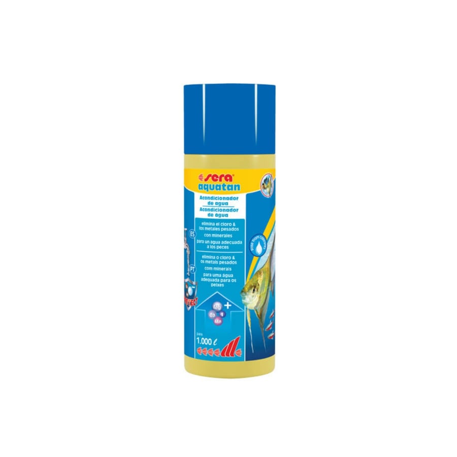 Sera aquatan مزيل الكلور والمواد الصلبة 250ml