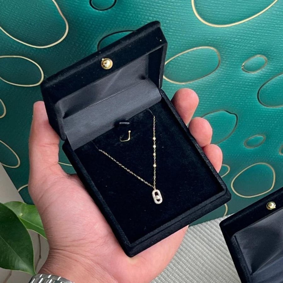 عقد ذهب ميسيكا عيار 18