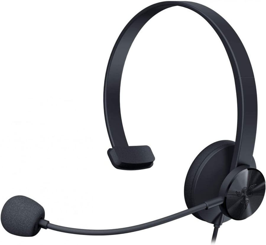 سماعة ريزر تيترا هيدست - Razer Tetra Streaming Headset: Lightweight Frame - Bendable Cardioid Microphone - for PC, Xbox, PS4, Nintendo Switch - Reversible Left/Right Orientation